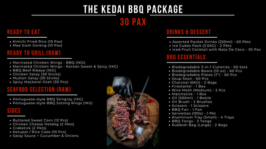BBQ Package (30 Pax)