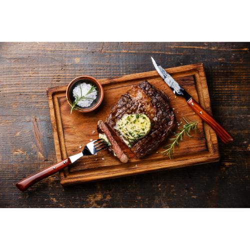 Marinated BBQ Beef Ribeye (Raw) - 1KG