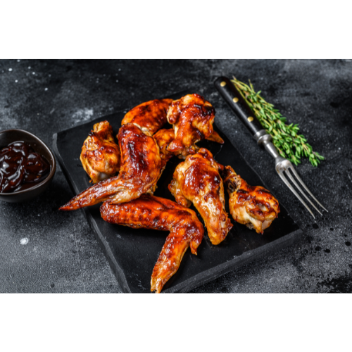 BBQ Chicken Wings (Raw) - 1KG