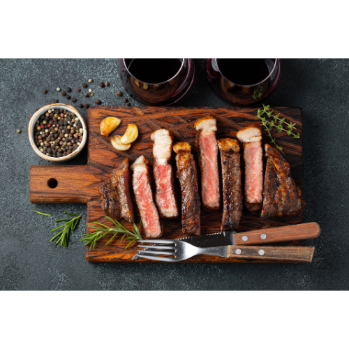 Marinated Rosemary Beef Striploin (Raw) - 1KG